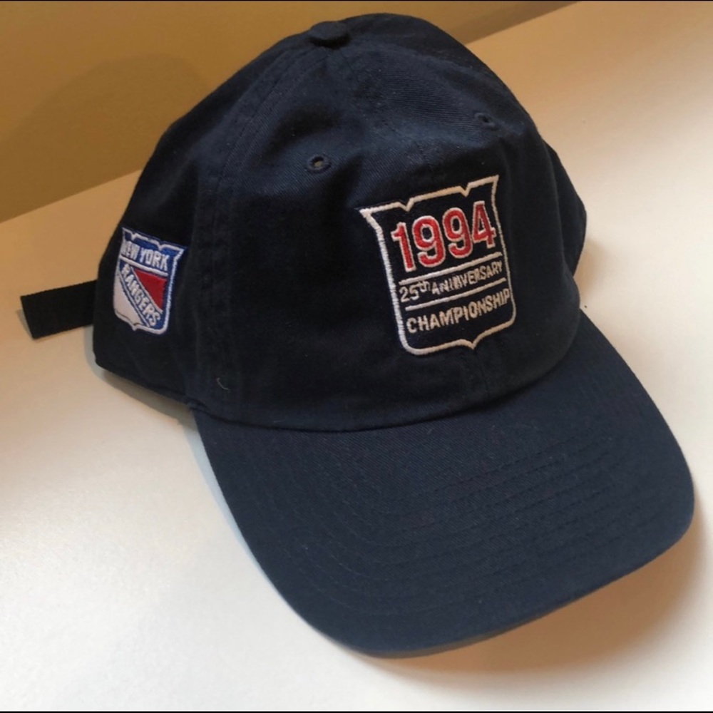 NY Rangers 25th Anniversary 1994 Stanley Cup Cap